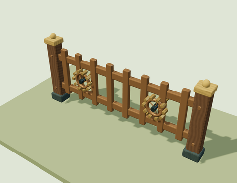 Clockwork Rail Fence