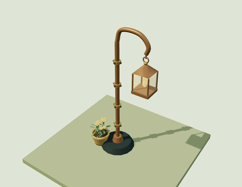 Copper Workshop Lamp