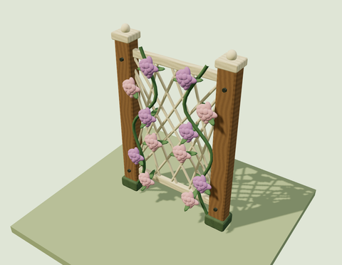 Climbing Rose Trellis