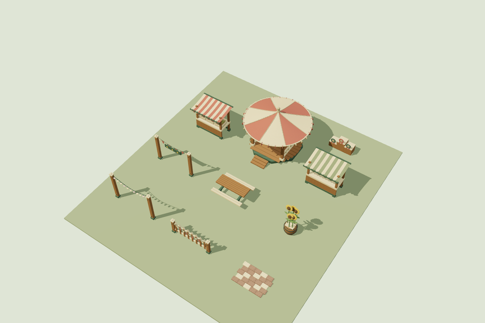 Country Fair Decoration Pack