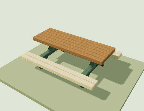 Country Picnic Table