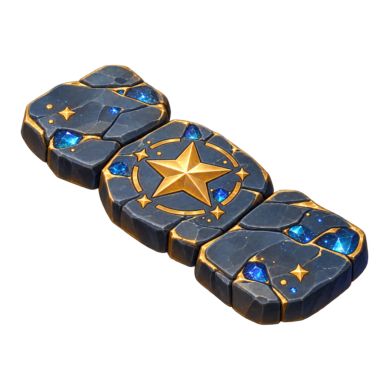 Meteor Mosaic Path Set